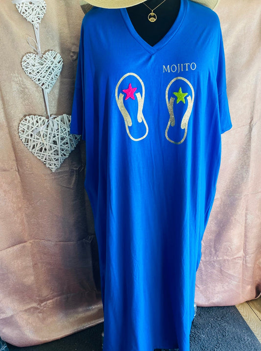 Robe Coton Oversizes Mojito