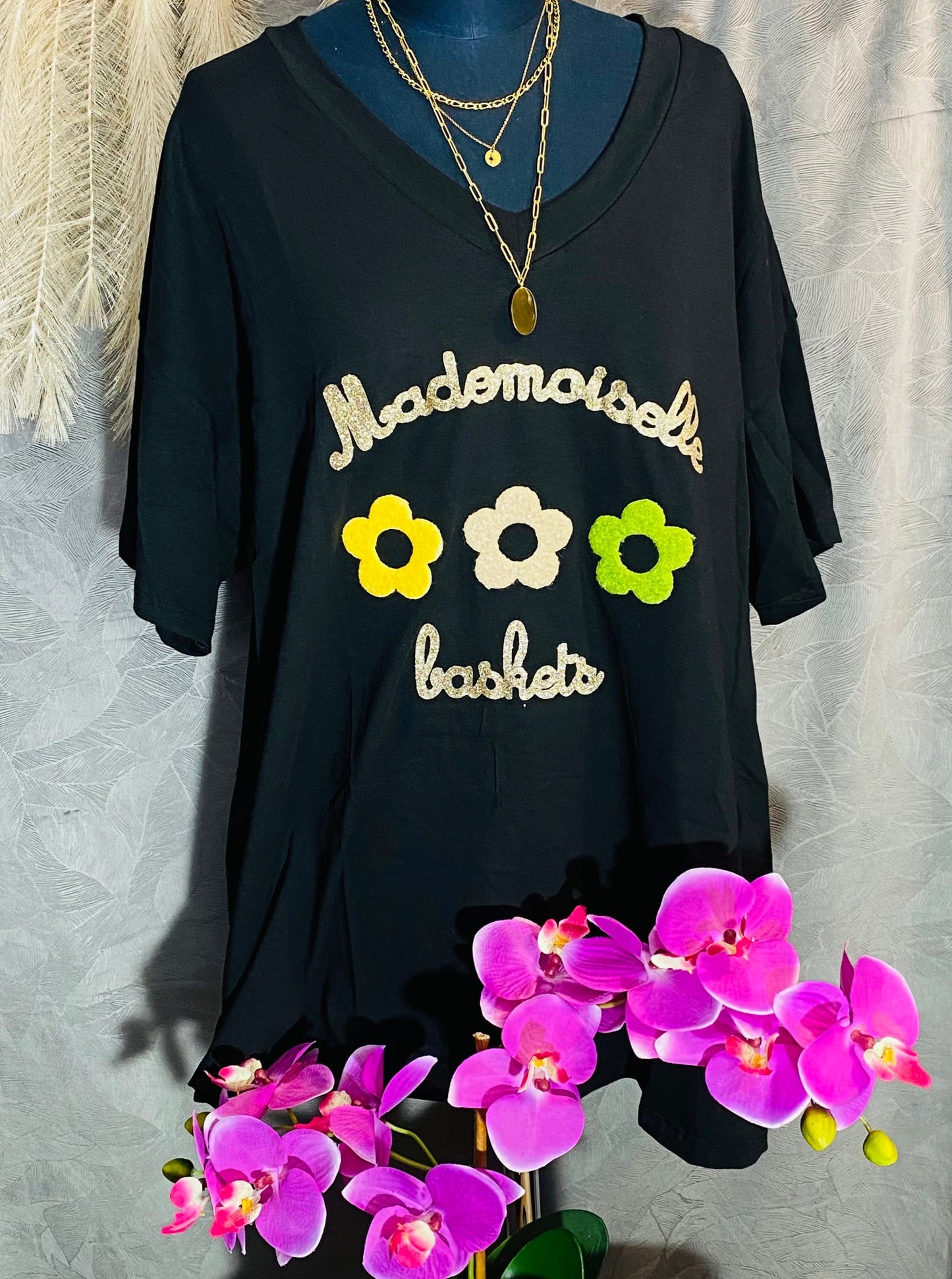 Tee-Shirt  "Mademoiselle Basket "
