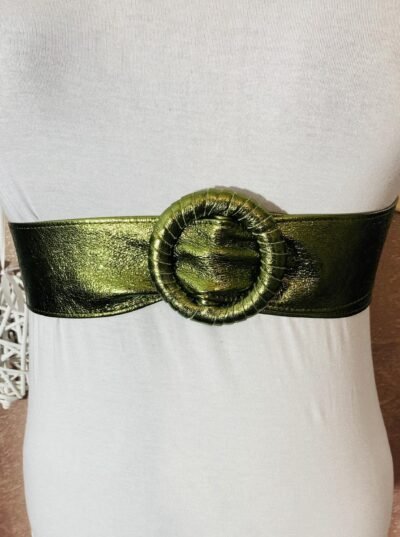Ceinture grosse boucle cuir 1M50