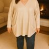 Pull doux lurex