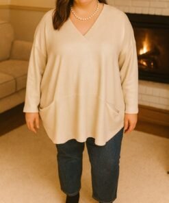 Pull doux lurex