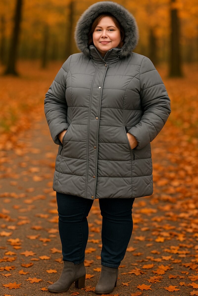 Doudoune Fourrée pilou