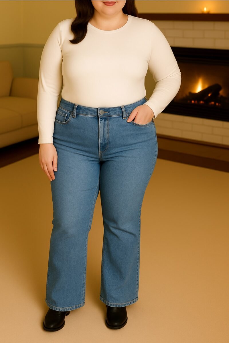 Jean évasé