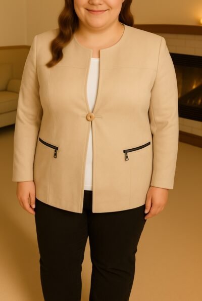 Blazer Suédine
