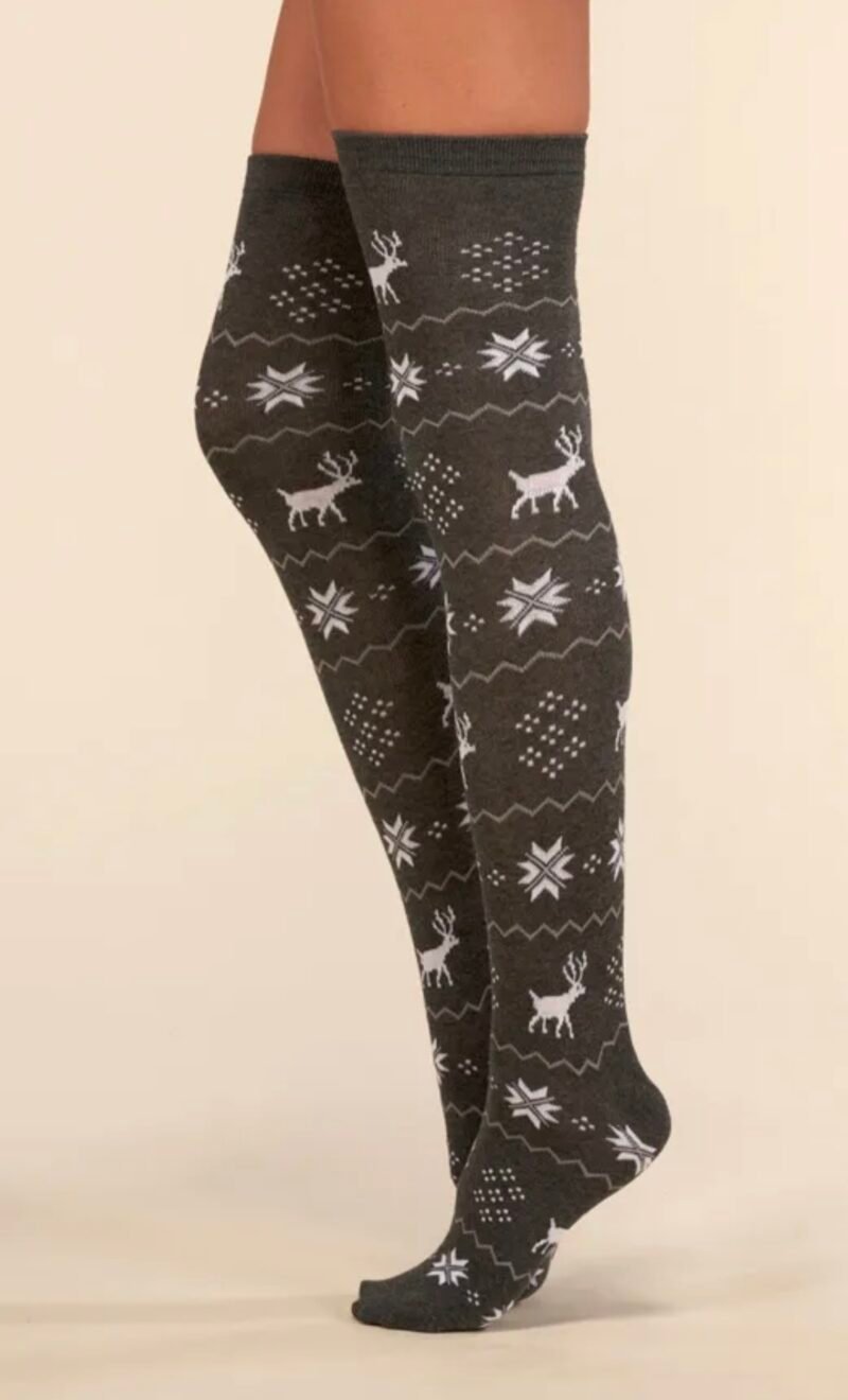 Maxi-Chaussettes grises – Image 2