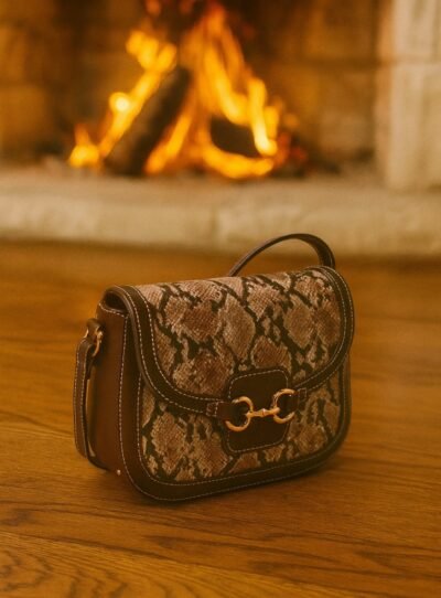 Sac motif serpent