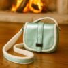 Sac Métallisé et fourrure