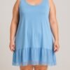 Fond de robe à froufrou