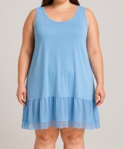 Fond de robe à froufrou