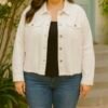 Veste en jean courte