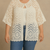 Gilet "Soleil Tissé"