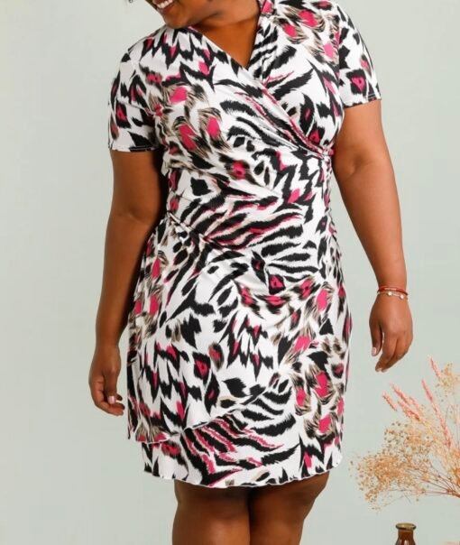Robe zébré