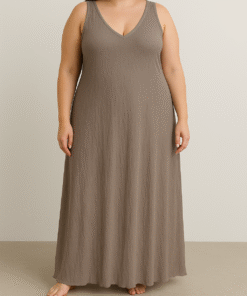 Robe coton gaufrée