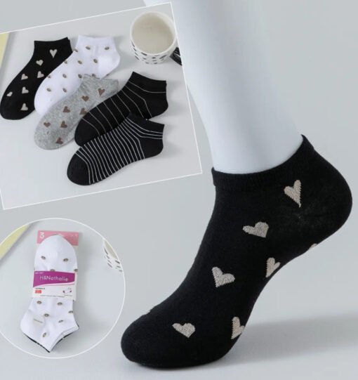 Lot de 3 paires de Socquettes "Smiley"