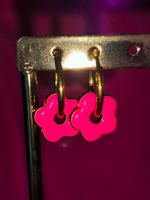 Boucles Oreilles fleurs