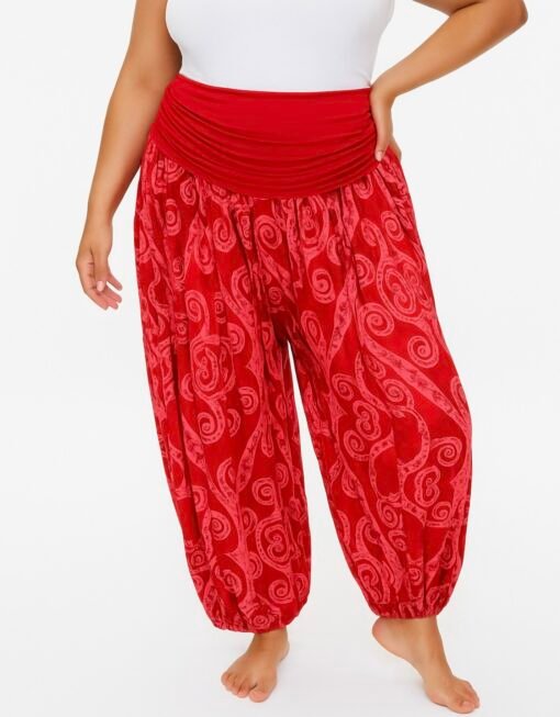 Pantalon Sari à motifs