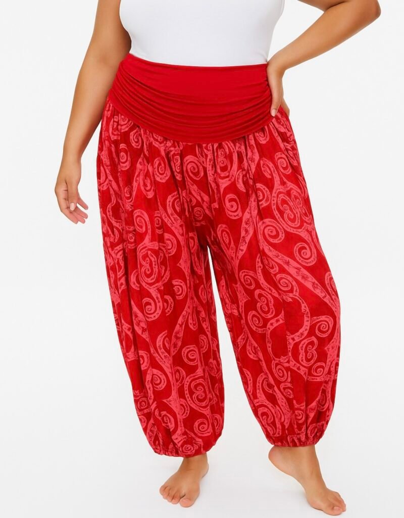 Pantalon Sari à motifs