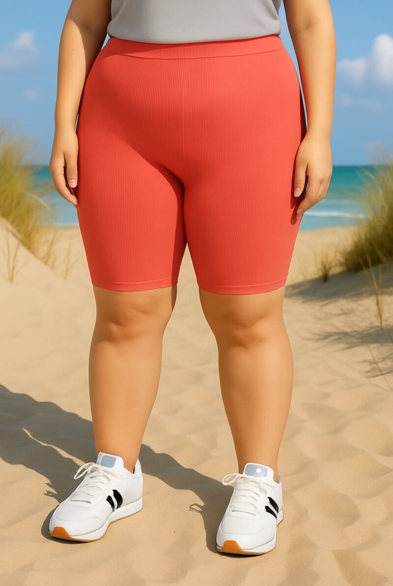 Short côtelé