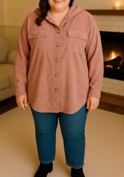 Chemise velours