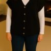 Gilet bouclette sans manches
