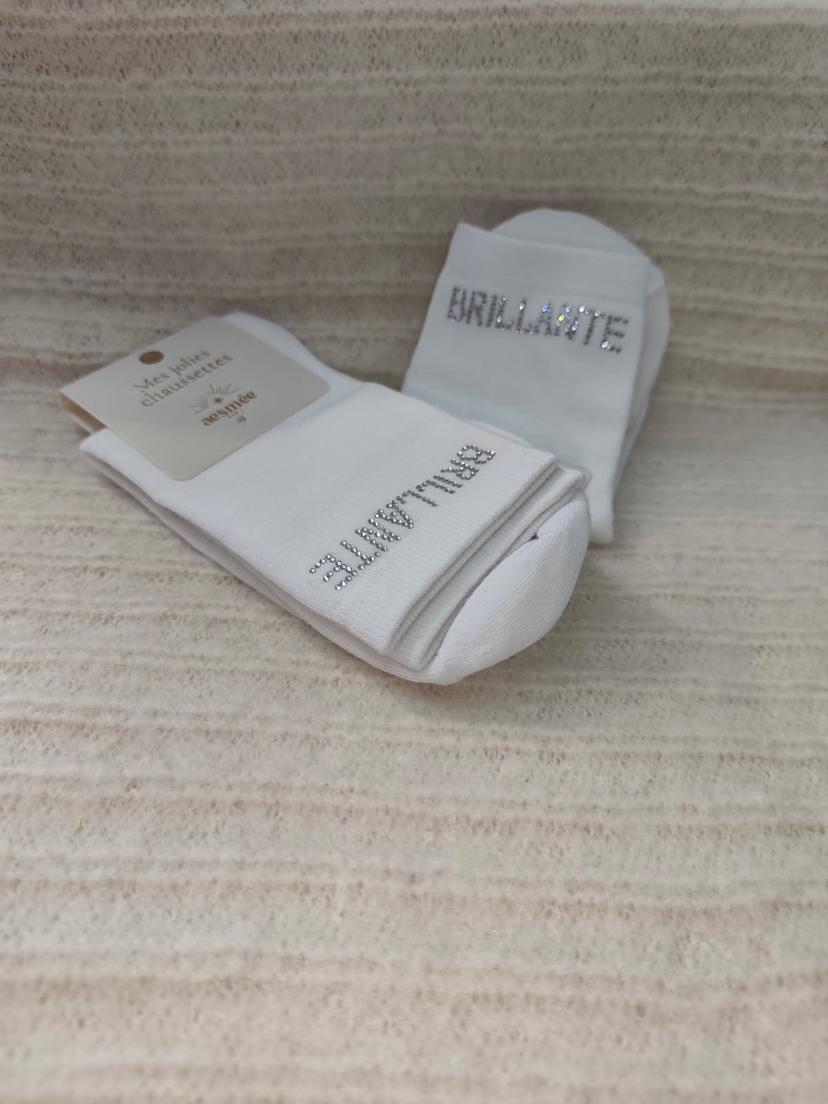 Chaussettes à strass