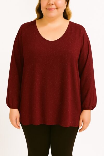 Tunique mousseline paillettes