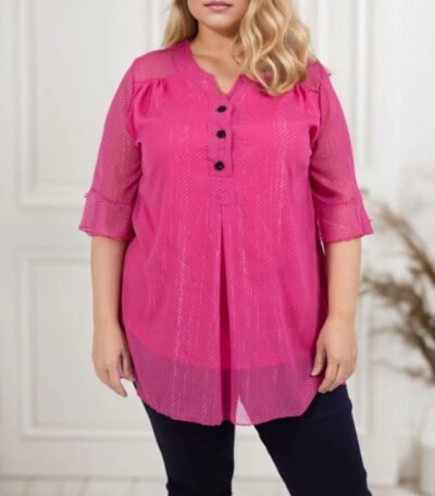 Tunique lurex oversizes