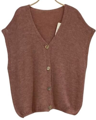 Gilet uni sans manches