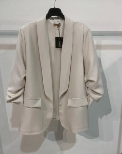 Blazer Manches retroussées