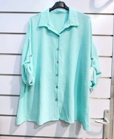 Chemise fluide manches 3/4