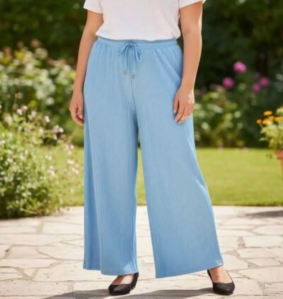 Pantalon plissé léger