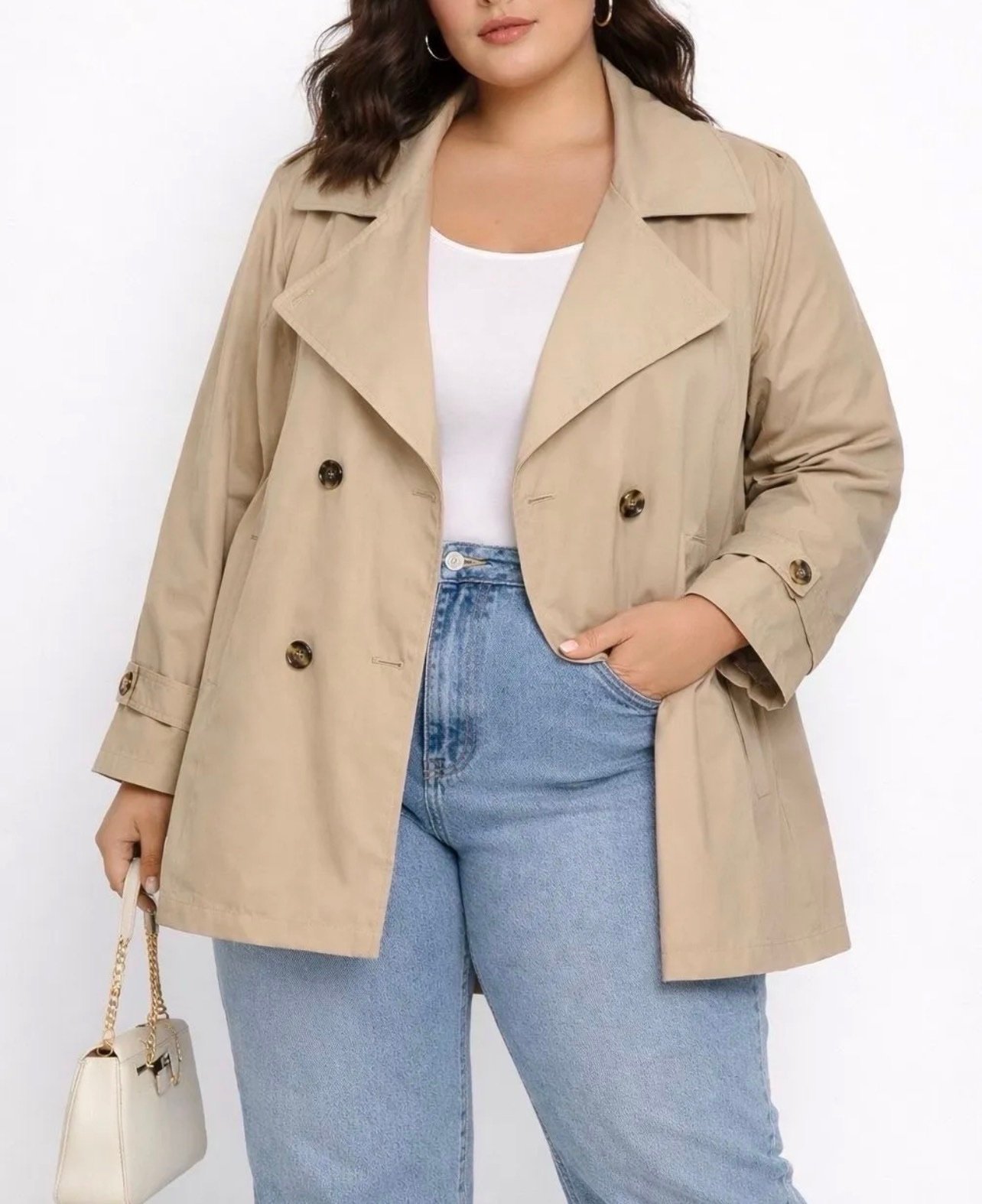 Trench printanier court