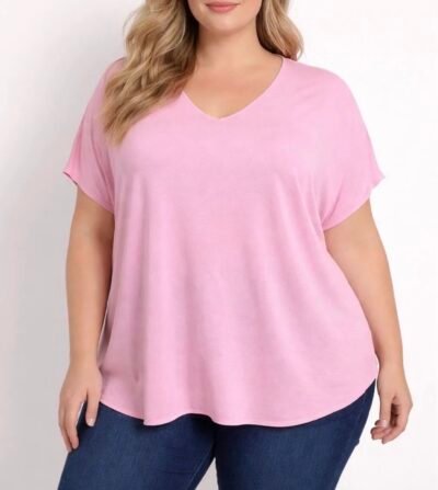 Tee-shirt viscose fluide