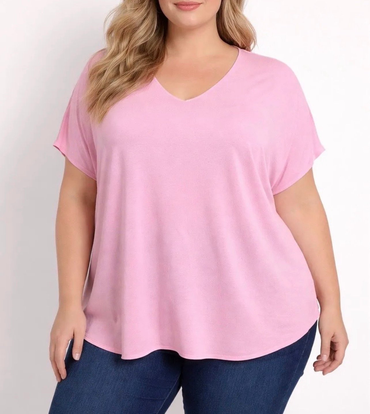 Tee-shirt viscose fluide