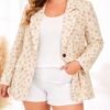Blazer Fleuri
