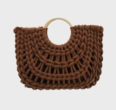 SAC CROCHET CHOCO