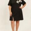 Robe décontractée en coton