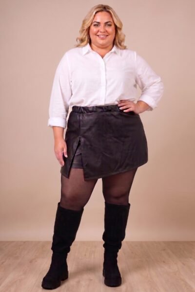 Jupe short simili