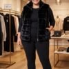 Veste sans manches en fourrure – Image 4