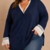 Gilet fantaisie dentelle