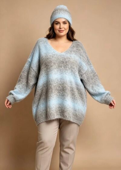 Ensemble pull et bonnet Tie&Dye