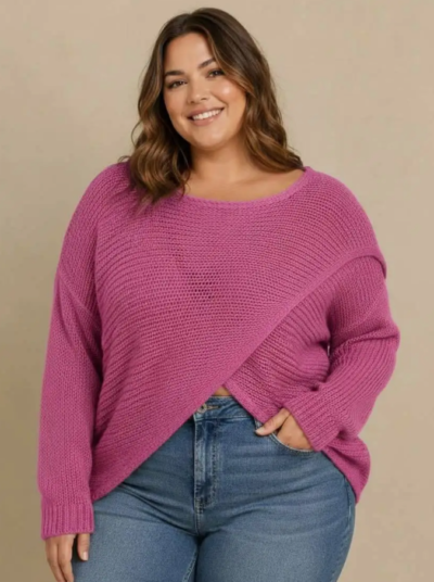 Pull croisé