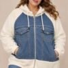 Veste bi matière