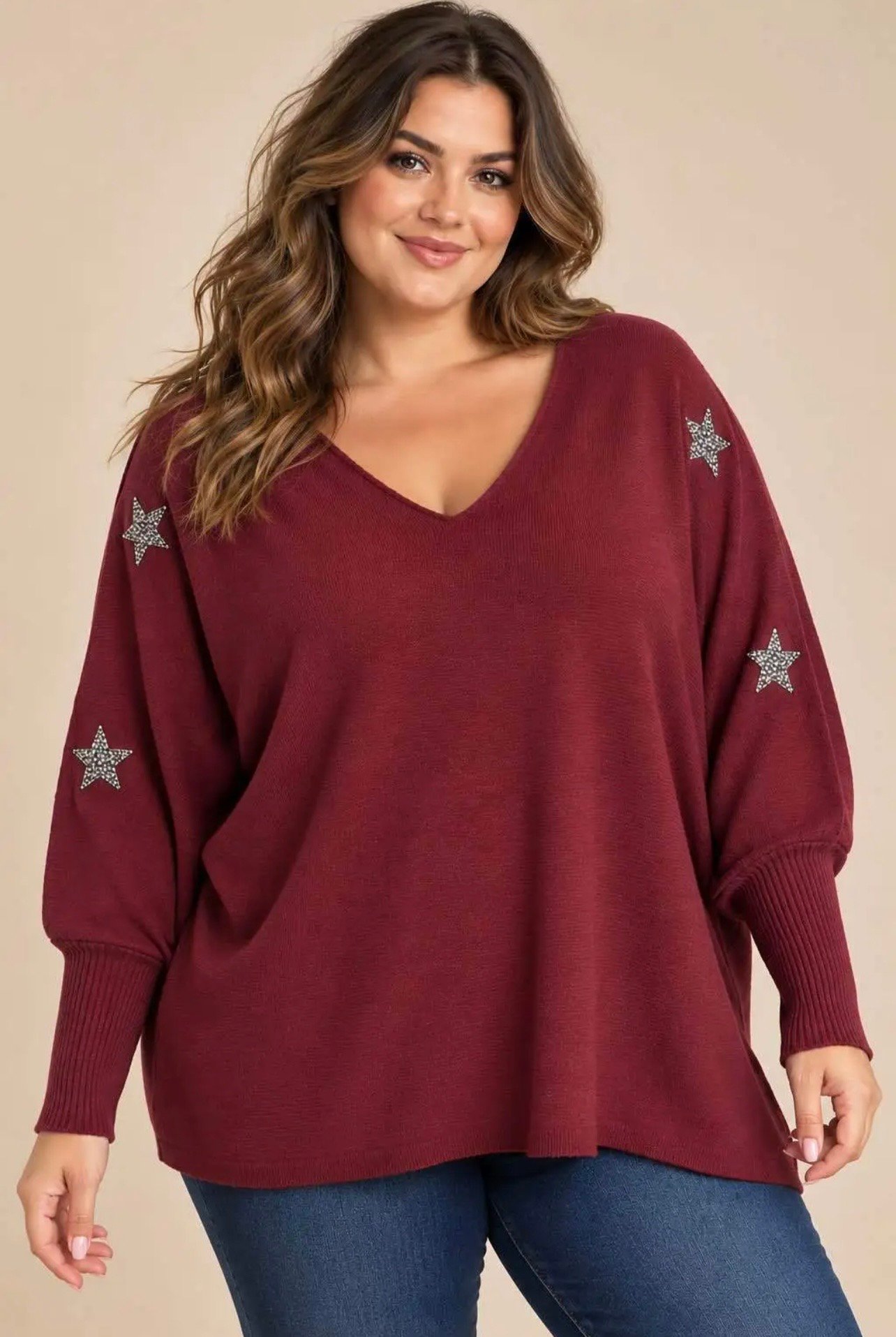 Pull étoile manches chaussettes – Image 2