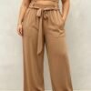 Pantalon palazzo Curve