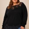 Pull « haut dentelle fantaisie » – Image 4