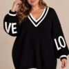 Robe pull "LOVE"