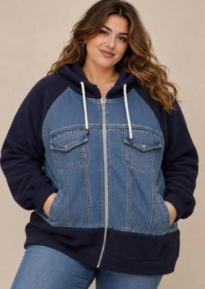 Veste bi matière